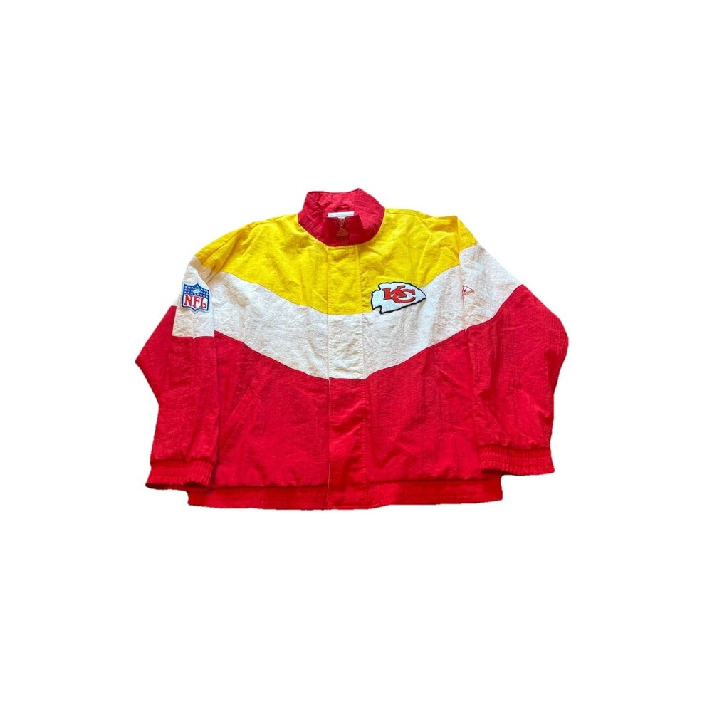 Vintage 90’s Kansas City Chiefs Apex One Puffer Jacket Sz XL